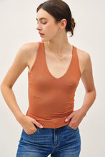 Load image into Gallery viewer, SOFT &amp; STRETCHY V-NECK TANK
