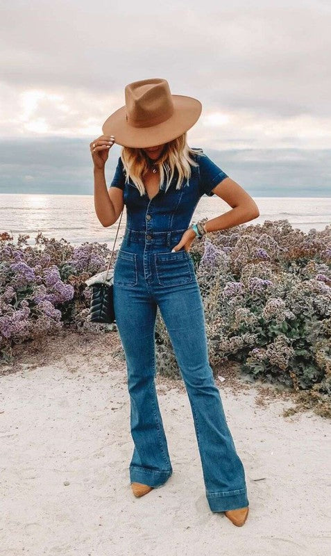 Jean jumpsuit online