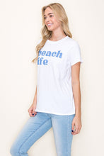 Load image into Gallery viewer, BEACH LIFE GRAPHIC TEE
