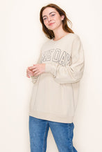 Load image into Gallery viewer, TAUPE GAMEDAY SWEATSHIRT
