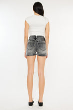 Load image into Gallery viewer, GRAY &quot;V&quot; FRONT DENIM SHORTS
