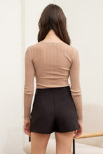 Load image into Gallery viewer, DEMURE STRIPED TOP
