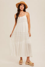 Load image into Gallery viewer, LACE CONTRAST WHITE MAXI
