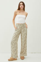 Load image into Gallery viewer, SQUIGGLE PRINT PALAZZO PANTS
