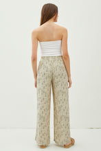 Load image into Gallery viewer, SQUIGGLE PRINT PALAZZO PANTS
