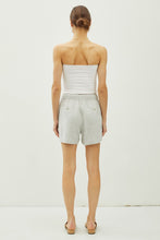 Load image into Gallery viewer, PINSTRIPE LINEN SHORTS
