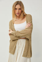 Load image into Gallery viewer, LT. OLIVE LIGHTWEIGHT CARDIGAN
