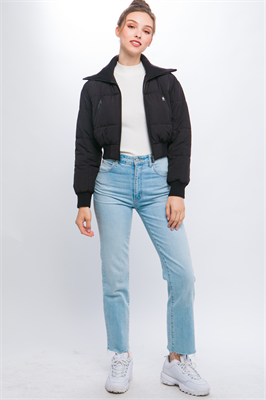 CROPPED PUFFER JACKET