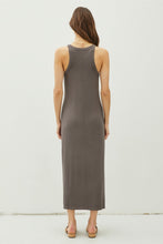 Load image into Gallery viewer, RIBBED TANK MIDI DRESS
