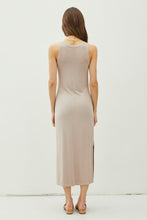 Load image into Gallery viewer, RIBBED TANK MIDI DRESS
