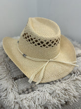 Load image into Gallery viewer, STRAW COWBOY HAT
