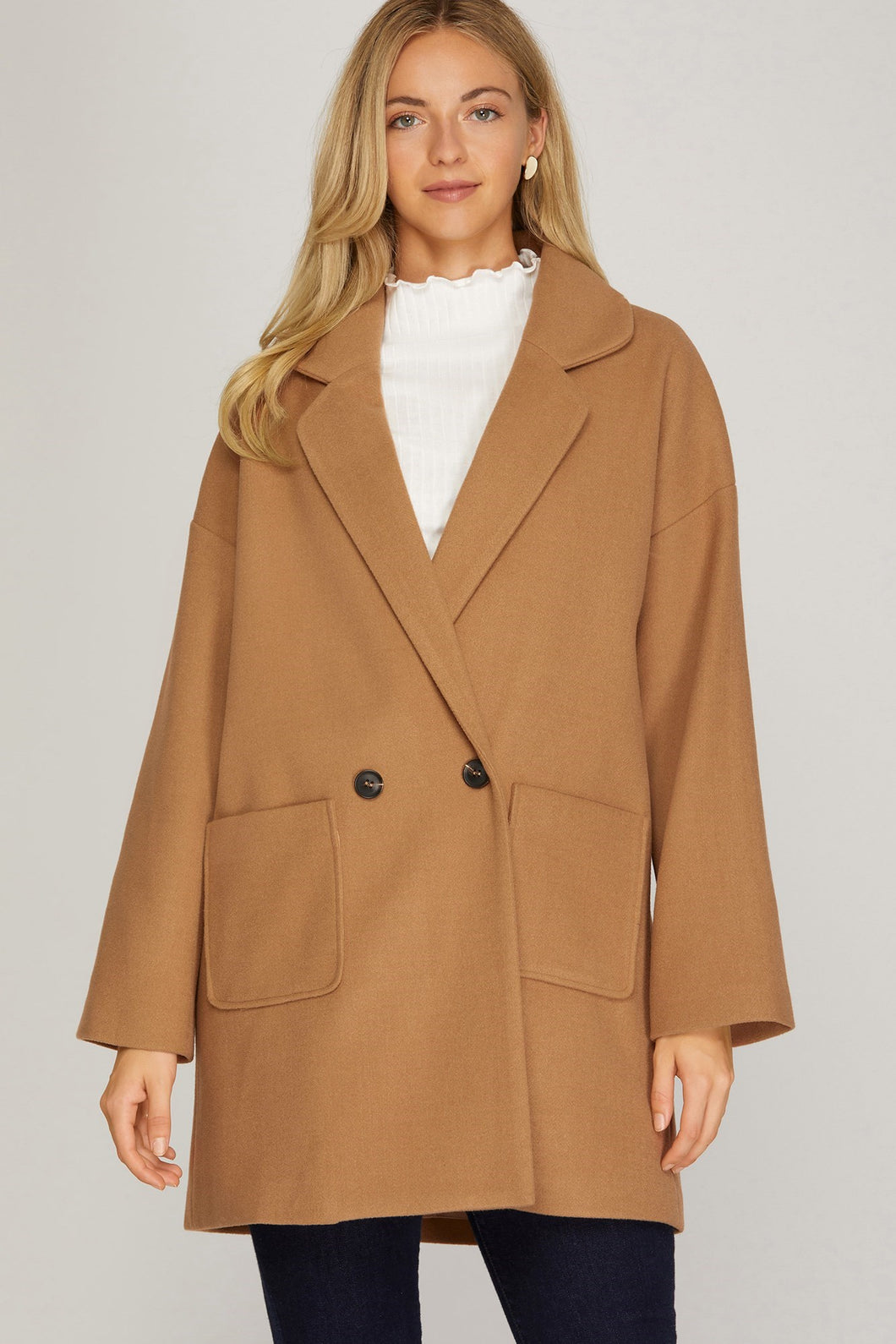 OVERSIZED PEA COAT